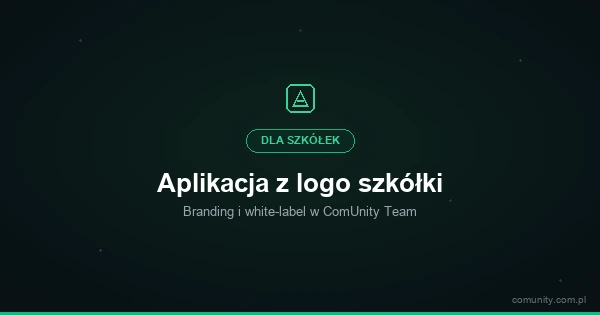 Aplikacja z logo szkółki — white-label i branding w Kidovo | Kidovo