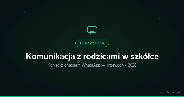 Komunikacja z rodzicami w szkółce sportowej — koniec z chaosem WhatsApp | Kidovo