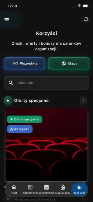 Korzyści: Oferty dla społeczności